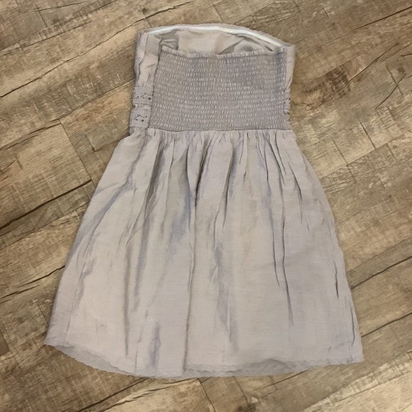 Women's Strapless Mustard Seed Dress - Picture 4 of 6